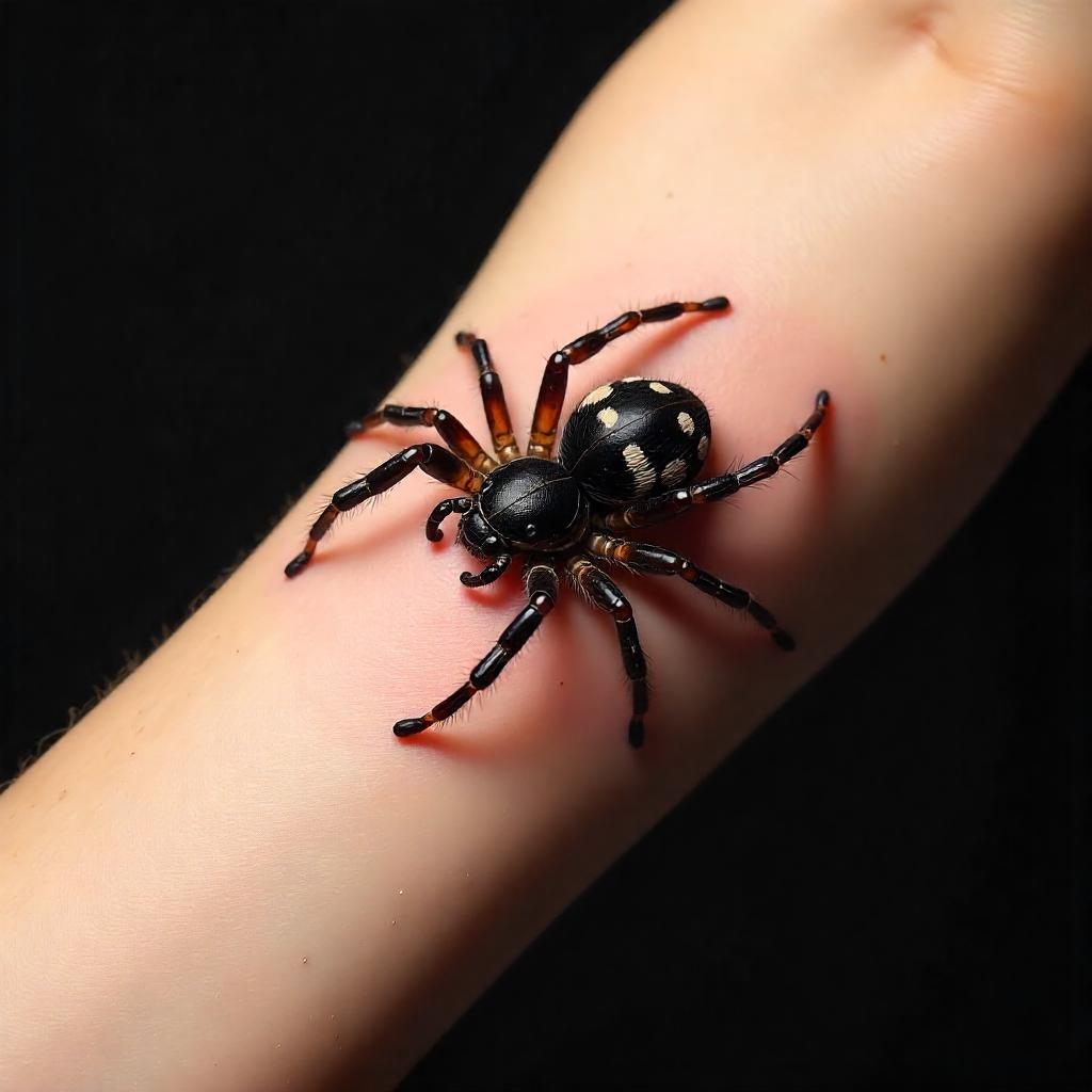 Tatuaje de Araña en 3D