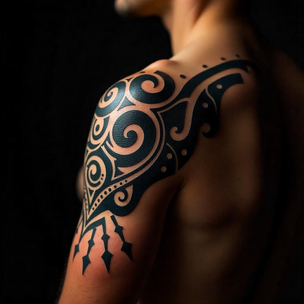 Tatuajes Tribales de Maori en el Brazo