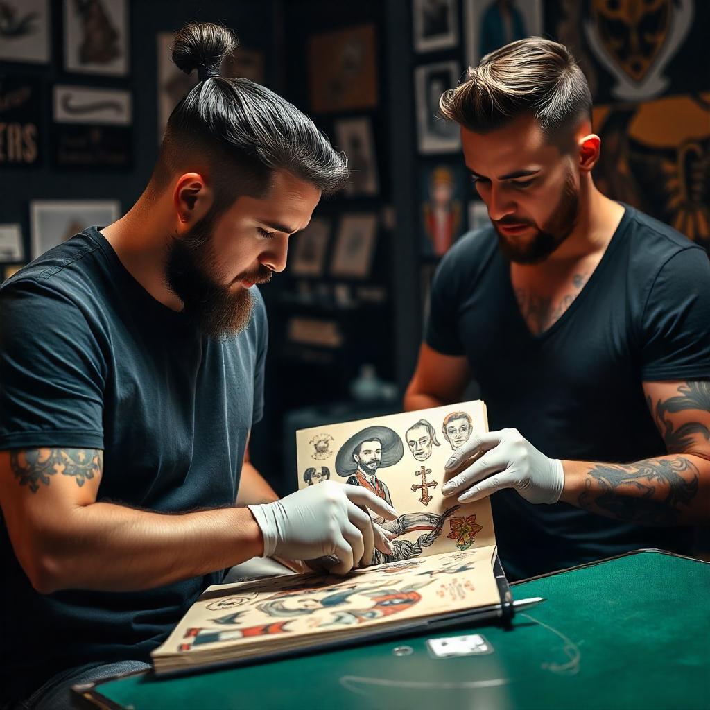 Elegir un tatuador con experiencia en tatuajes en la piele sensible