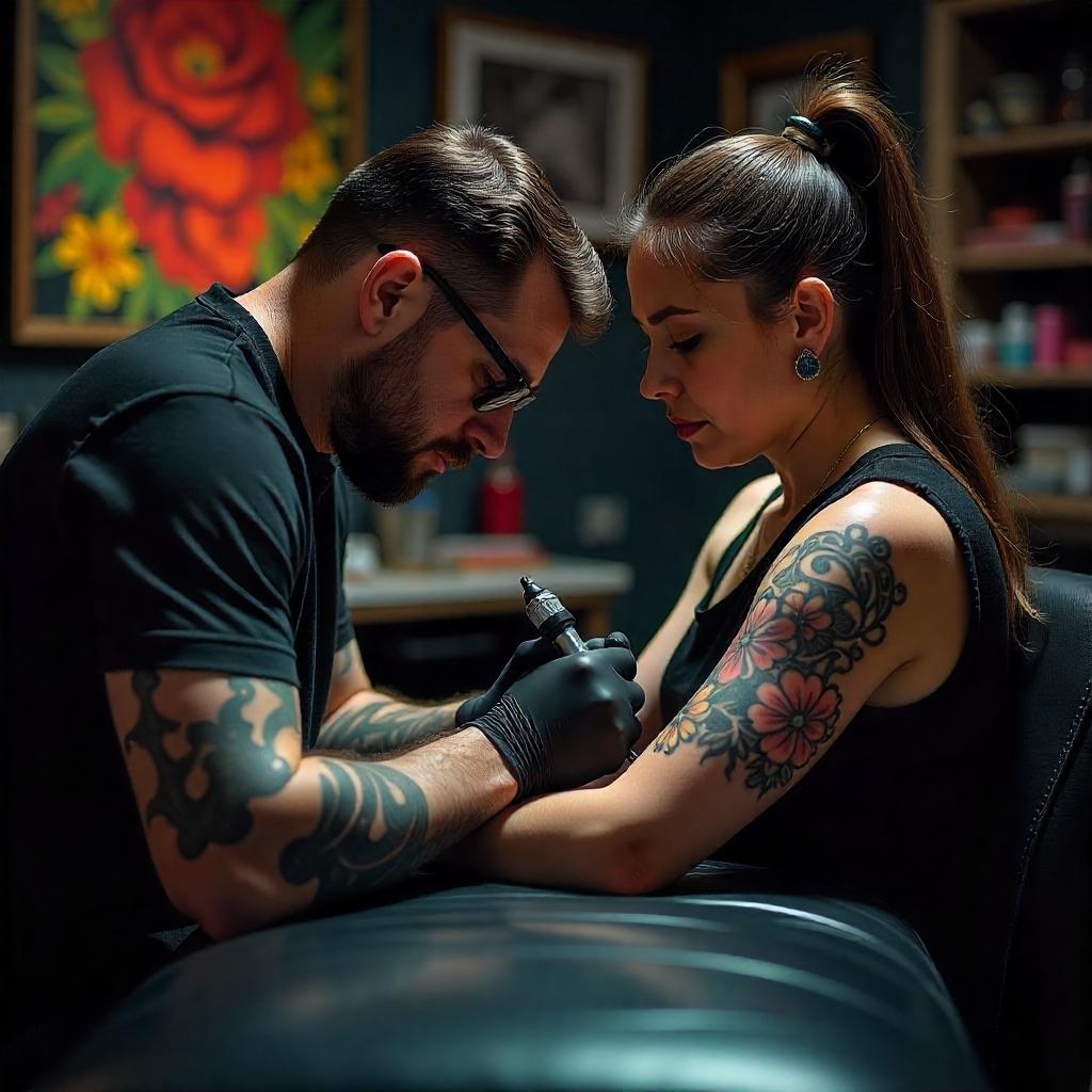 Los retoques periódicos son esenciales para los Tatuajes de Colores